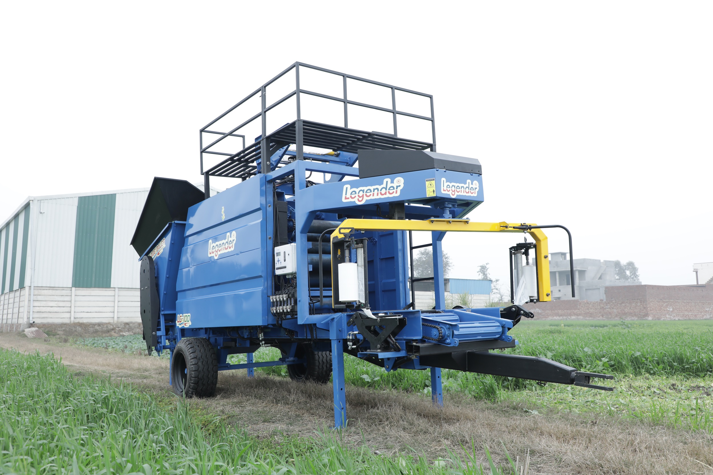 fully automatic silage baler